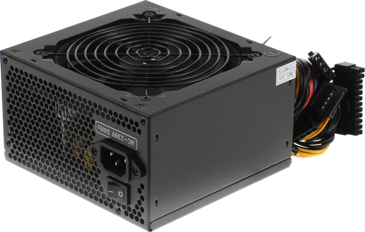 Блок питания Accord ACC-600W-12,  600Вт,  120мм,  черный [acc-600-12]
